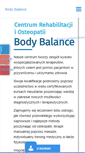 Mobile Screenshot of bodyandbalance.pl